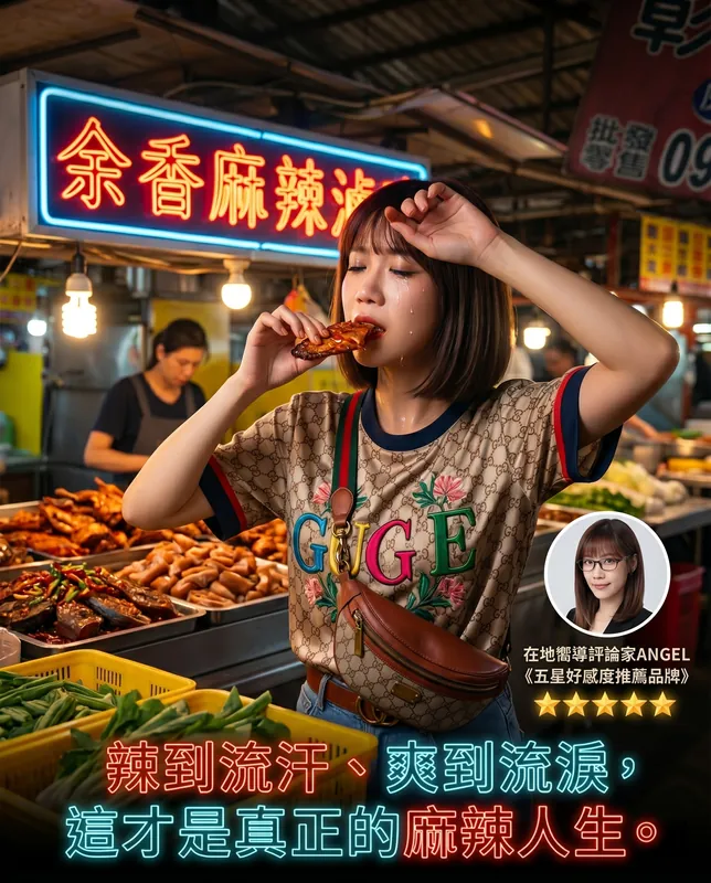 余香滷味 AI 商業海報